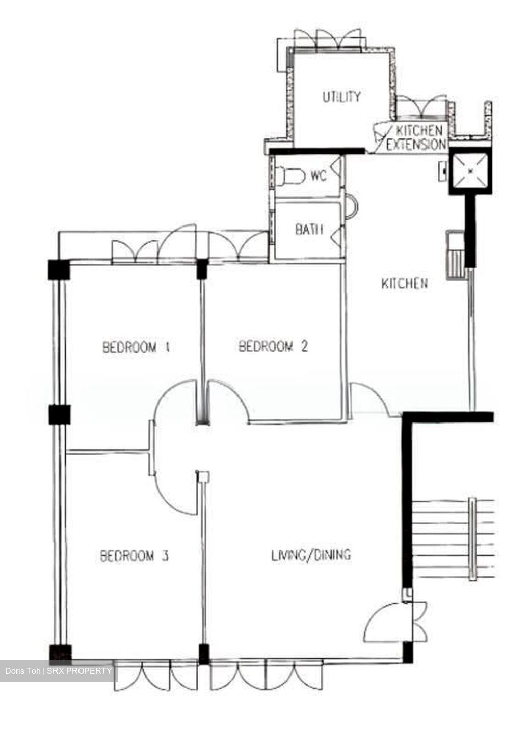 Blk 15 Bedok South Road (Bedok), HDB 4 Rooms #633061661